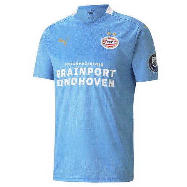 Camiseta Eindhoven Replica Segunda Ropa 2020/21 Azul